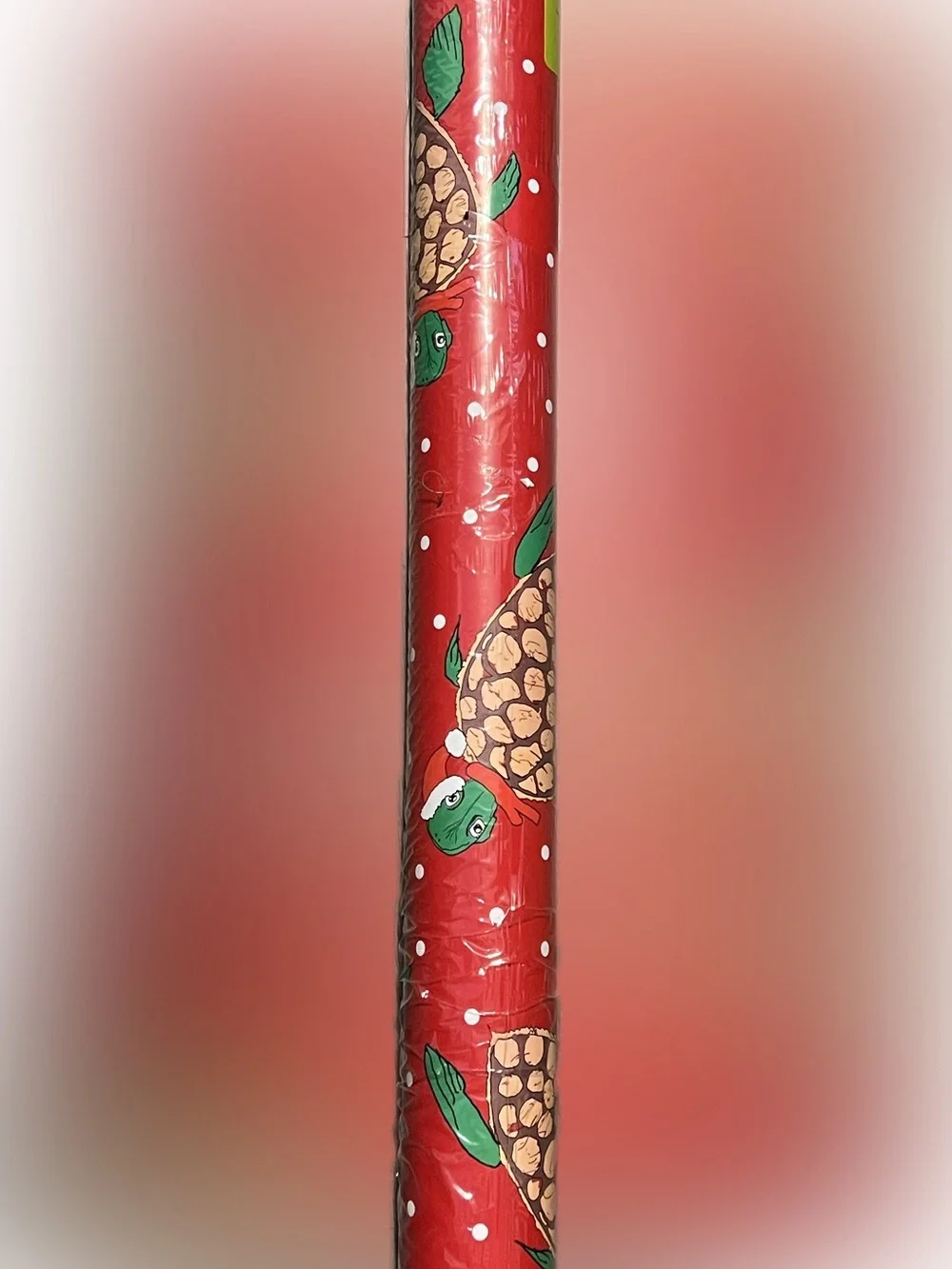 🔴New Jingles & Joy Christmas Santa Sea Turtle Festive Holiday Wrap Paper Roll